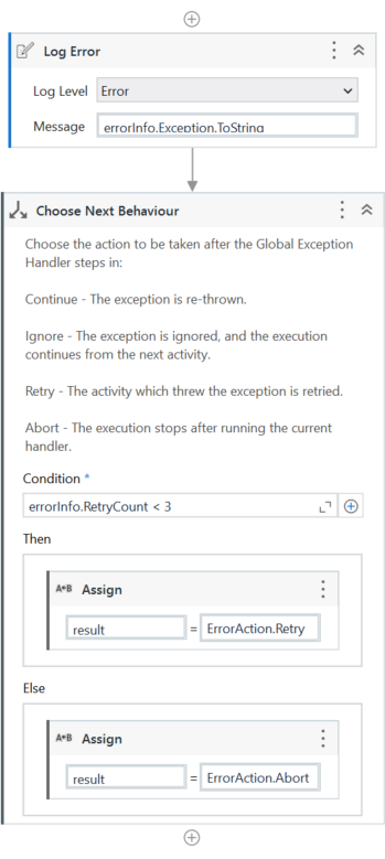 Studio – Global Exception Handler